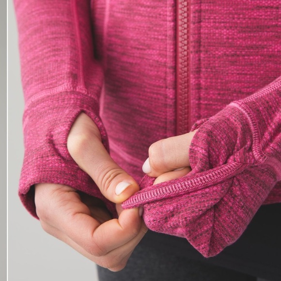 Lululemon Define Jacket- Diamond Jacquard Berry Rumble Jewelled Magenta - Picture 3 of 16